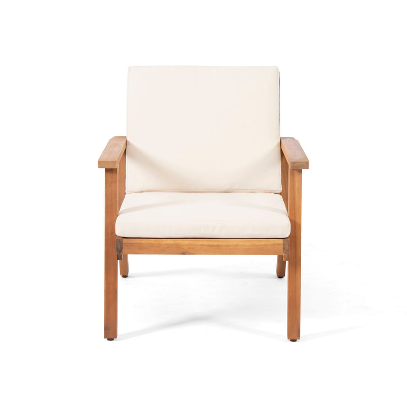 Outdoor Club Chair With Cushion - R&R Furniture Gallery (Fountain Valley, CA)