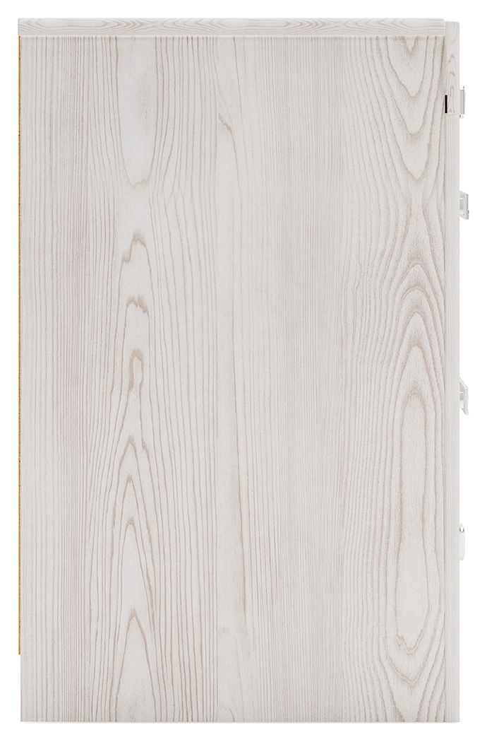 Altyra - Two Drawer Night Stand - White - R&R Furniture Gallery (Fountain Valley, CA)