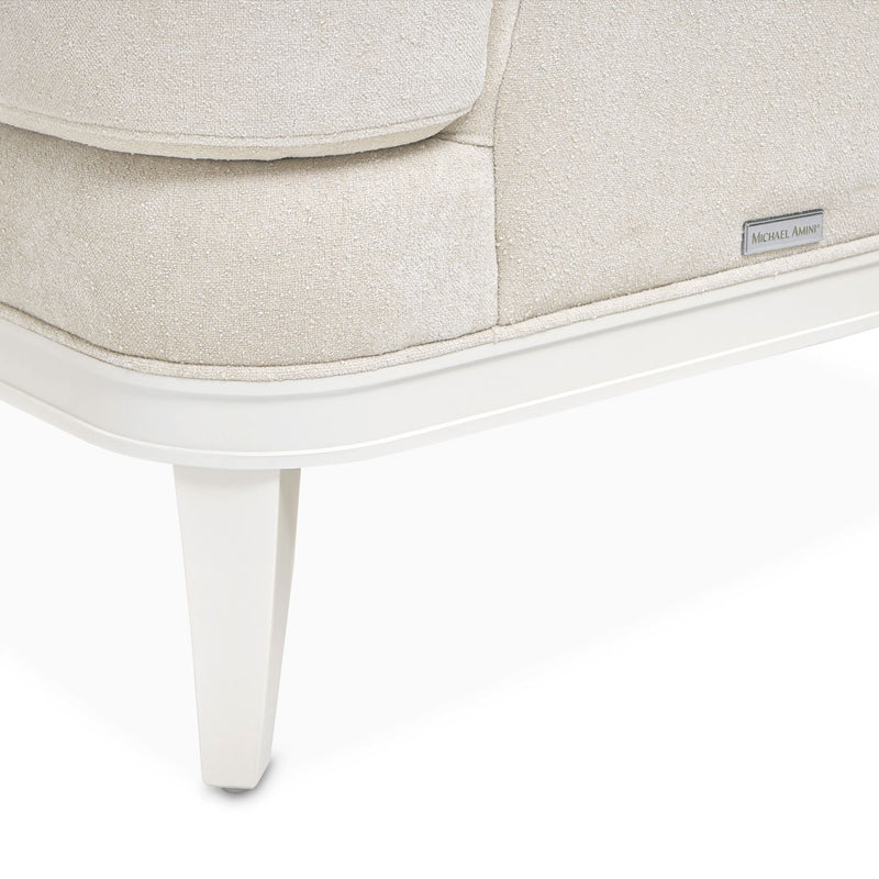 La Marisia - Chenille Matching Chair - Tranquil / Creamy Pearl - R&R Furniture Gallery (Fountain Valley, CA)