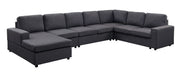 Hayden - 7 Seat Reversible Modular Sectional Sofa Chaise - R&R Furniture Gallery (Fountain Valley, CA)