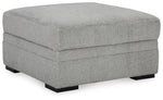 Casselbury - Ottoman With Storage - Cement - R&R Furniture Gallery (Fountain Valley, CA)