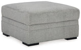 Casselbury - Ottoman With Storage - Cement - R&R Furniture Gallery (Fountain Valley, CA)