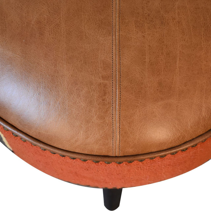 Footstool - Brown - R&R Furniture Gallery (Fountain Valley, CA)