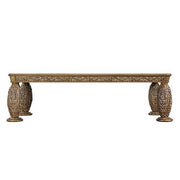 Constantine - Dining Table - Brown & Gold - R&R Furniture Gallery (Fountain Valley, CA)