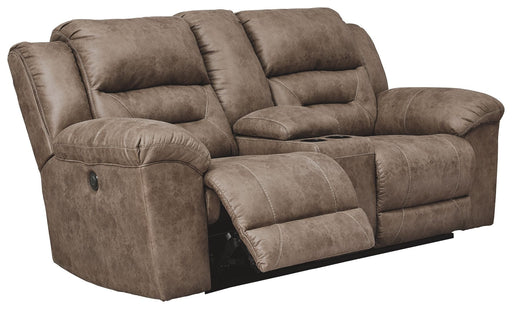 Stoneland - Power Reclining Loveseat - R&R Furniture Gallery (Fountain Valley, CA)