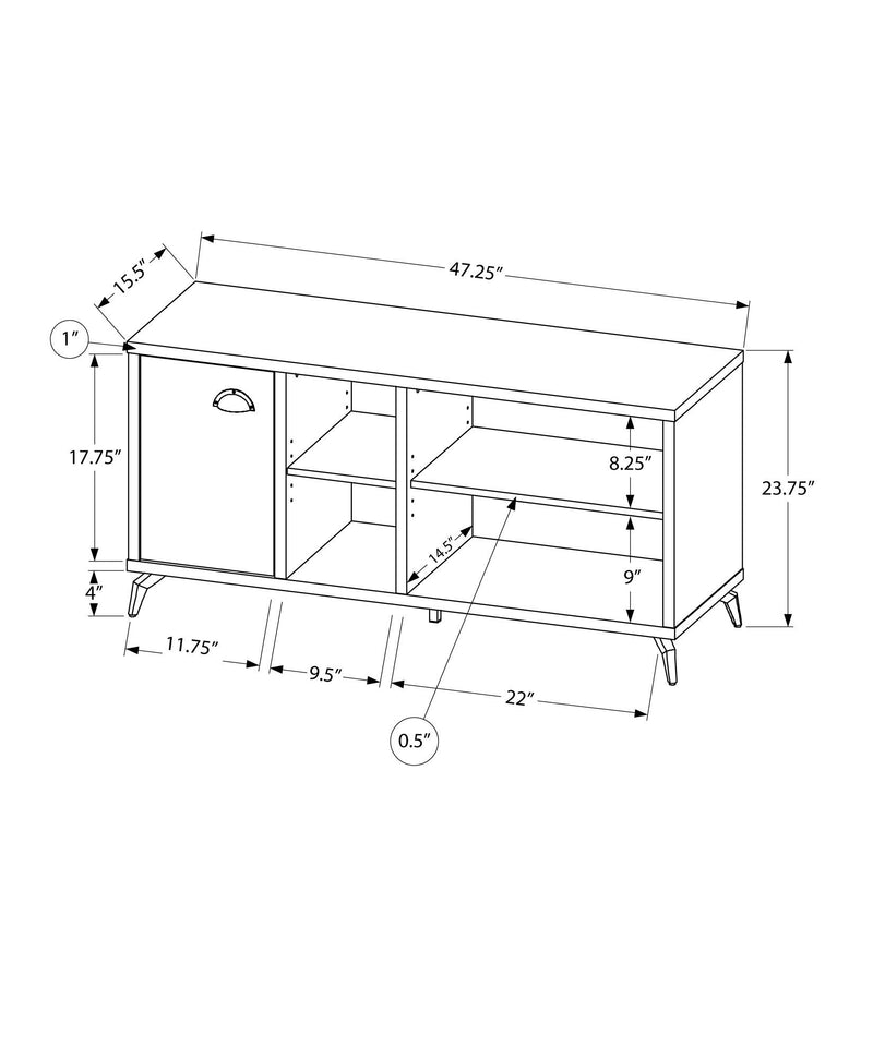 TV Stand, Console, Media Entertainment Center, Storage Cabinet, Contemporary & Modern - R&R Furniture Gallery (Fountain Valley, CA)