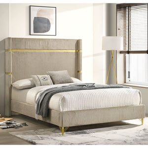 Malcolm - Wingback Bed