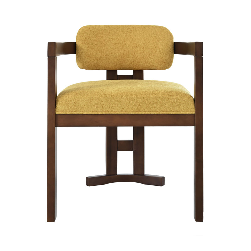 Stylish Indoor Upholstered Wood Dining Chair (Set of 2) - R&R Furniture Gallery (Fountain Valley, CA)