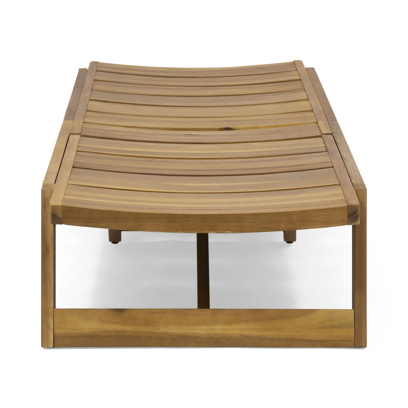 Noble House Maki chaise lounge with modern design, featuring a sleek frame and plush cushioned seating for stylish relaxation.