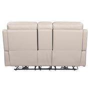 Parker Living Zero Gravity Power Reclining 3-Piece Sofa Set with plush cushions and modern design in a living room setting.