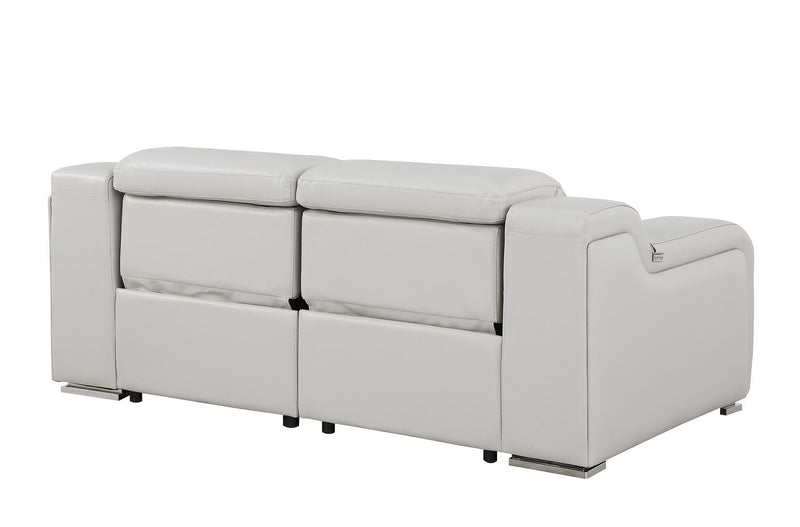 1116 - 2-Piece Modular Power Reclining Loveseat In With 2 Power Recliners & Power Headrests