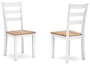 Gesthaven - Round Dining Room Drop Leaf Table Set - R&R Furniture Gallery (Fountain Valley, CA)