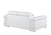 296 - Genuine Leather Loveseat - R&R Furniture Gallery (Fountain Valley, CA)