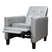 Wide Manual Club Recliner - Dark Gray - R&R Furniture Gallery (Fountain Valley, CA)