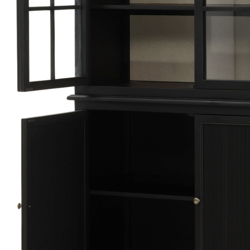 Isella - Cabinet - Black And Beige