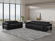 1126 - 5-Piece Modular Power Reclining Sofa And Loveseat Set In With 4 Power Recliners & Power Headrests - R&R Furniture Gallery (Fountain Valley, CA)