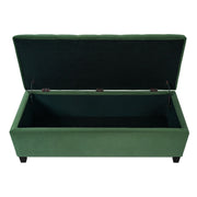 Upholstered Storage Ottoman Bench, Foot Rest For Bedroom - R&R Furniture Gallery (Fountain Valley, CA)