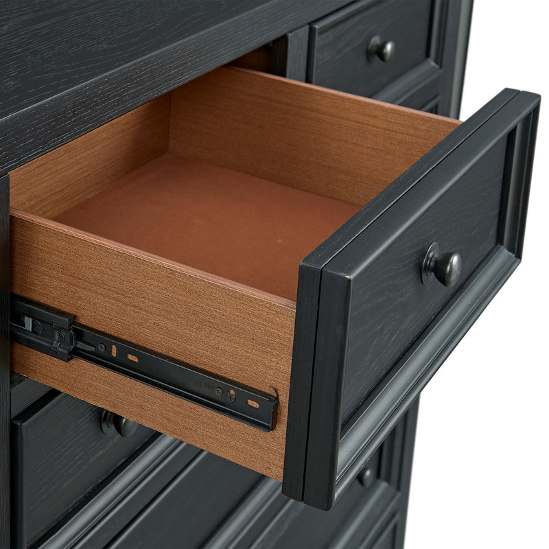 6 Drawer Chest With Knobs And Smooth Slides - R&R Furniture Gallery (Fountain Valley, CA)