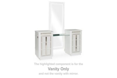Chalanna - Vanity - White - R&R Furniture Gallery (Fountain Valley, CA)