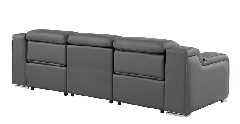 1116 - 3-Piece Modular Power Reclining Sofa In With 2 Power Recliners & Power Headrests