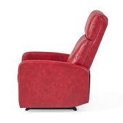 Contemporary Recliner Chair With Push Back Function - R&R Furniture Gallery (Fountain Valley, CA)