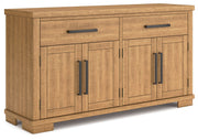 Havonplane - Dining Room Server - Brown - R&R Furniture Gallery (Fountain Valley, CA)