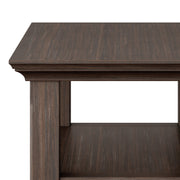 Acadian - Narrow Side Table - Farmhouse Brown - R&R Furniture Gallery (Fountain Valley, CA)