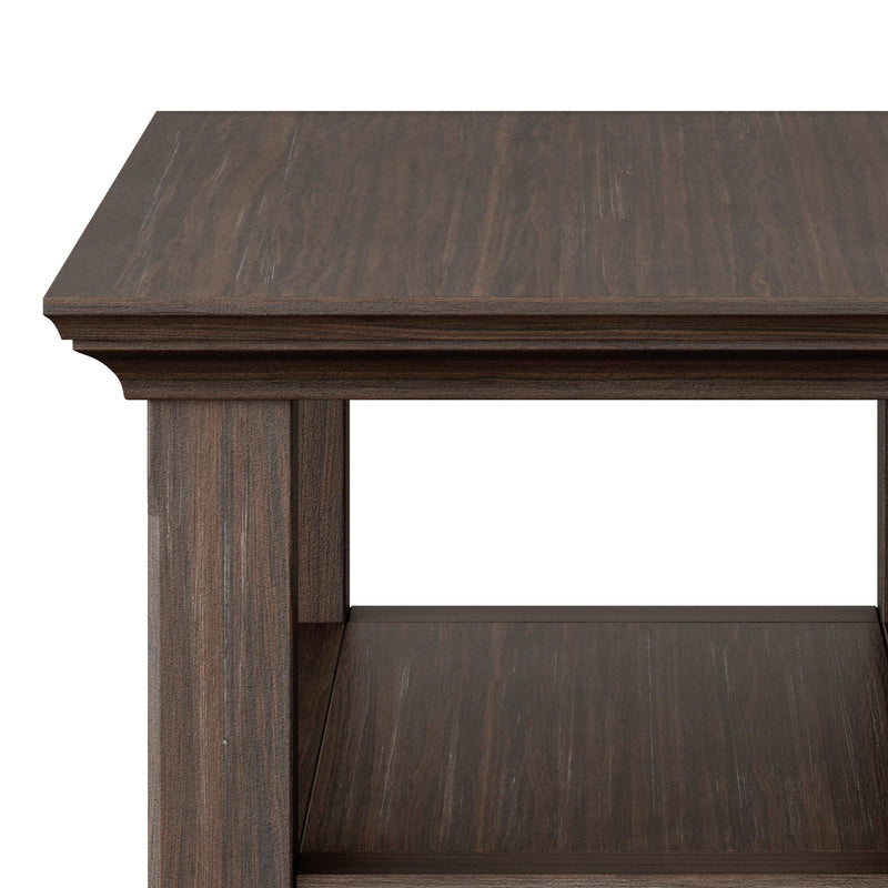 Acadian - Narrow Side Table - Farmhouse Brown - R&R Furniture Gallery (Fountain Valley, CA)