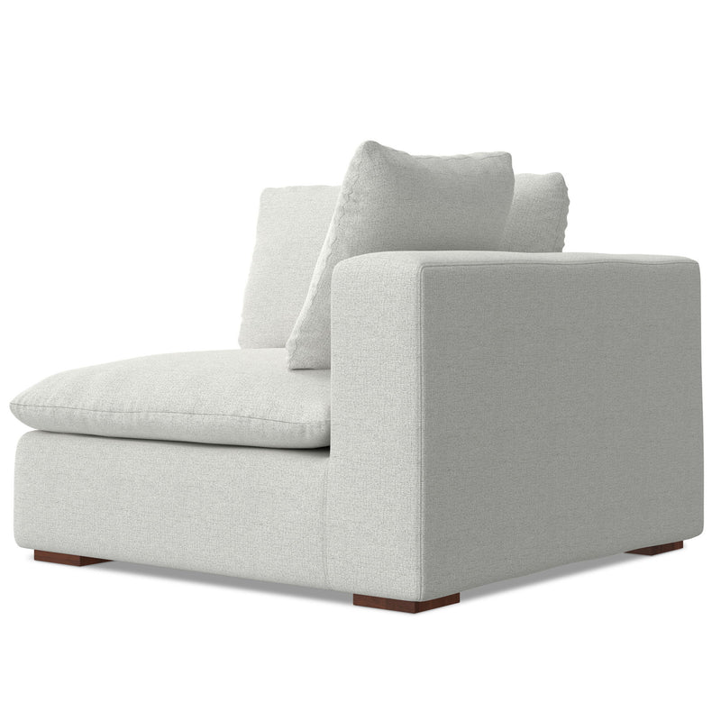 Jasmine - Right Arm Sofa Module - Gray - R&R Furniture Gallery (Fountain Valley, CA)