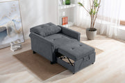 Hannah - Woven Convertible Armchair - R&R Furniture Gallery (Fountain Valley, CA)