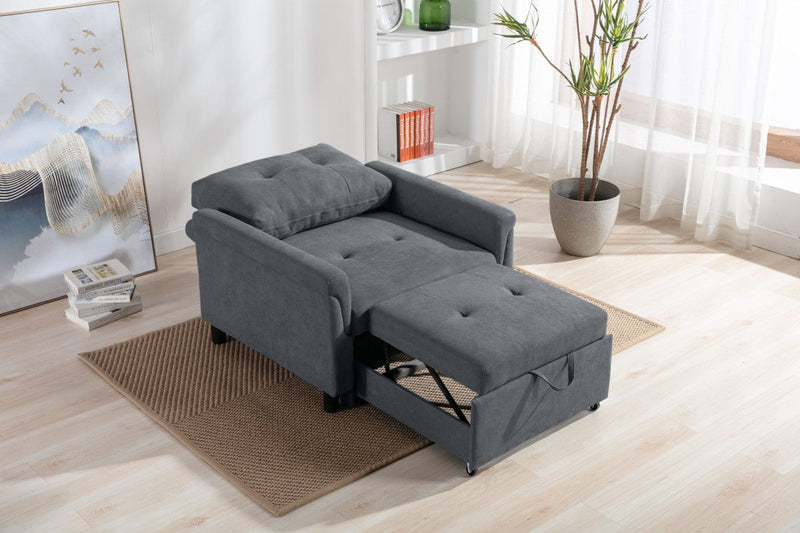 Hannah - Woven Convertible Armchair - R&R Furniture Gallery (Fountain Valley, CA)