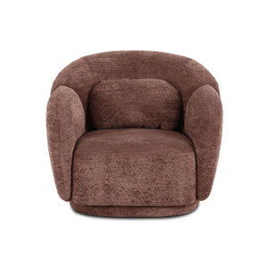 Misty - Knubby Fabric Accent Chair