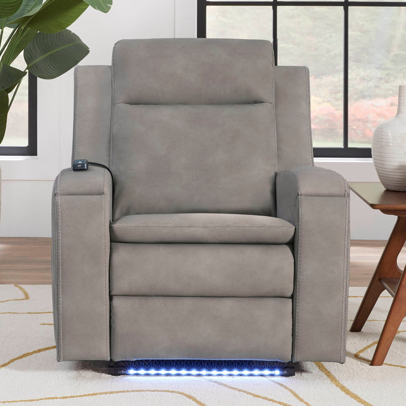 Armstrong - Power Recliner With Heat, Massage And Auto-Glide - R&R Furniture Gallery (Fountain Valley, CA)