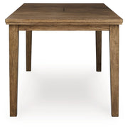 Urbinforte - Counter Height Dining Extension Table - Light Brown - R&R Furniture Gallery (Fountain Valley, CA)