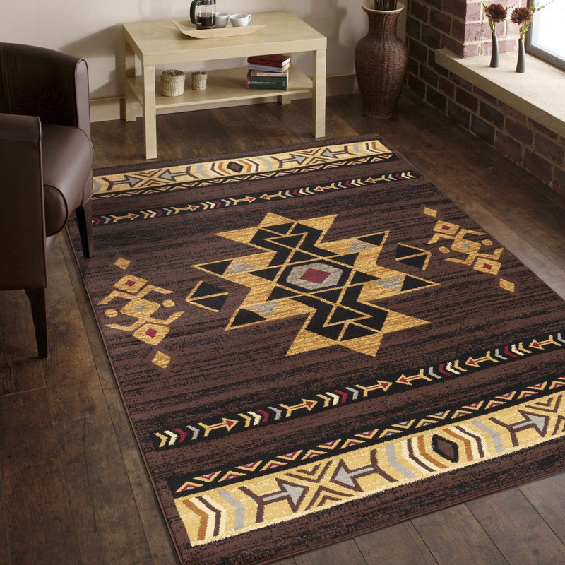 Tribes - GC_YLS4005 Southwest Area Rug - R&R Furniture Gallery (Fountain Valley, CA)