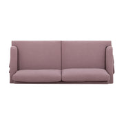 Gertrude upcycled performance fabric sofa by TOV Furniture, stationary sofa with sleek design and plush cushions.