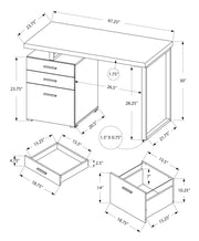 Computer Desk For Home Office, Left, Right Set - Up, Ample Storage Drawers - R&R Furniture Gallery (Fountain Valley, CA)