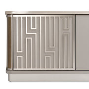 Roxbury Park - Media Cabinet - Slate - R&R Furniture Gallery (Fountain Valley, CA)