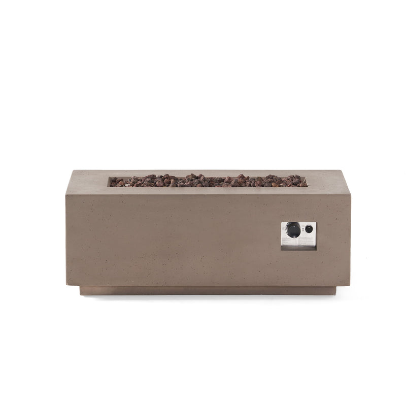 Contemporary Outdoor 40, 000 Btu Propane Fire Pit