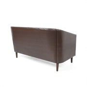 Sophisticated Loveseat With Diamond Stitched Detailing - R&R Furniture Gallery (Fountain Valley, CA)
