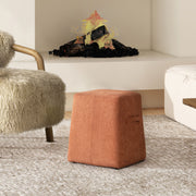 Clyde - Tapered Square Upholstered Ottoman - R&R Furniture Gallery (Fountain Valley, CA)