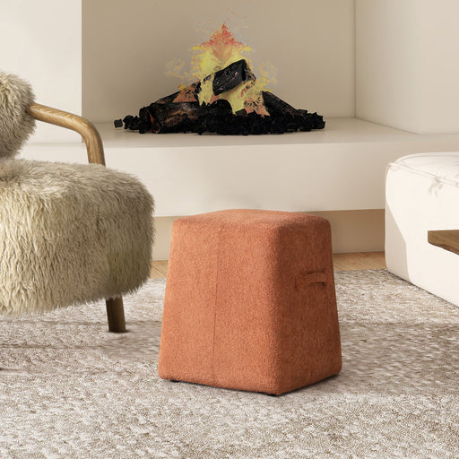 Clyde - Tapered Square Upholstered Ottoman - R&R Furniture Gallery (Fountain Valley, CA)