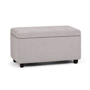 Cosmopolitan - Upholstered Storage Ottoman - R&R Furniture Gallery (Fountain Valley, CA)