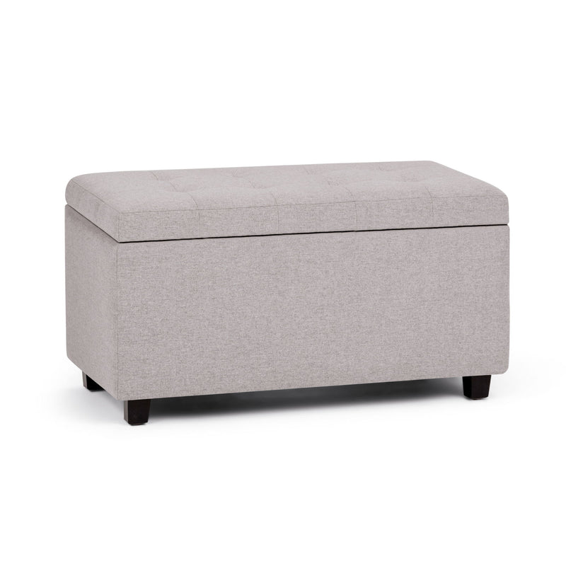 Cosmopolitan - Upholstered Storage Ottoman - R&R Furniture Gallery (Fountain Valley, CA)
