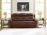 Knightington - Power Reclining Sofa With Audio Seating - R&R Furniture Gallery (Fountain Valley, CA)