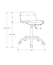 Office Chair, Adjustable Height, Swivel, Ergonomic, Modern - R&R Furniture Gallery (Fountain Valley, CA)