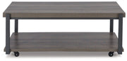 Wilmaden - Occasional Table Set (Set of 3) - Gray / Black - R&R Furniture Gallery (Fountain Valley, CA)