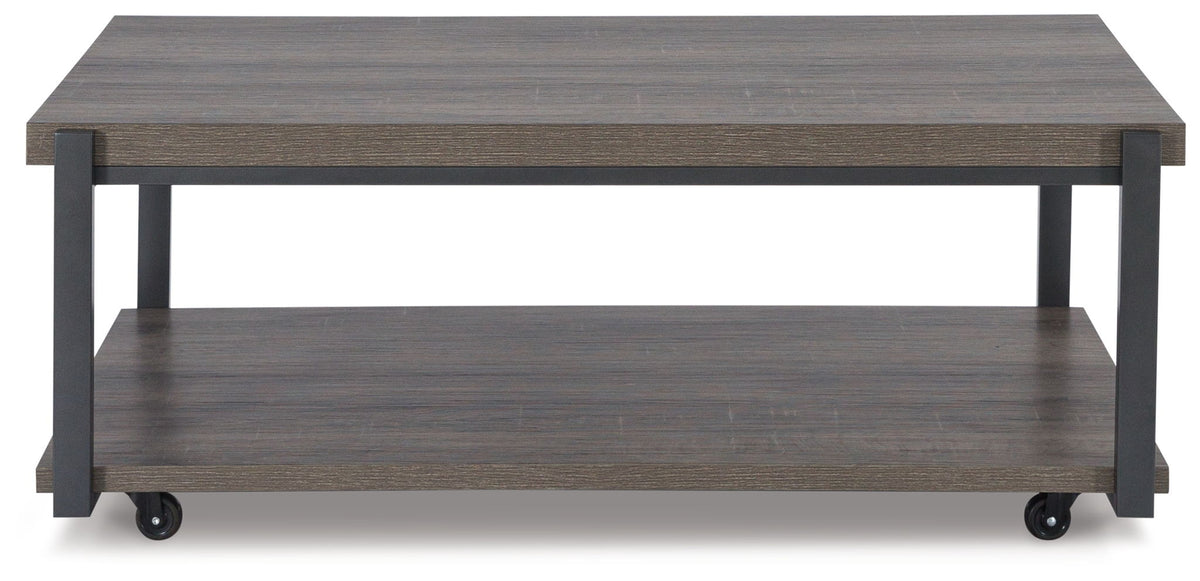 Wilmaden - Occasional Table Set (Set of 3) - Gray / Black - R&R Furniture Gallery (Fountain Valley, CA)