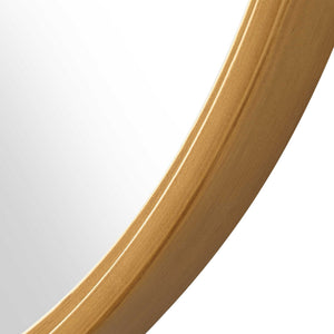 Iron Frame Mirror - Brushed Gold