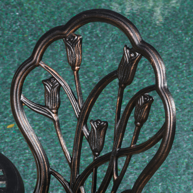 Nassau - Cast 3 Piece Bistro Set - R&R Furniture Gallery (Fountain Valley, CA)